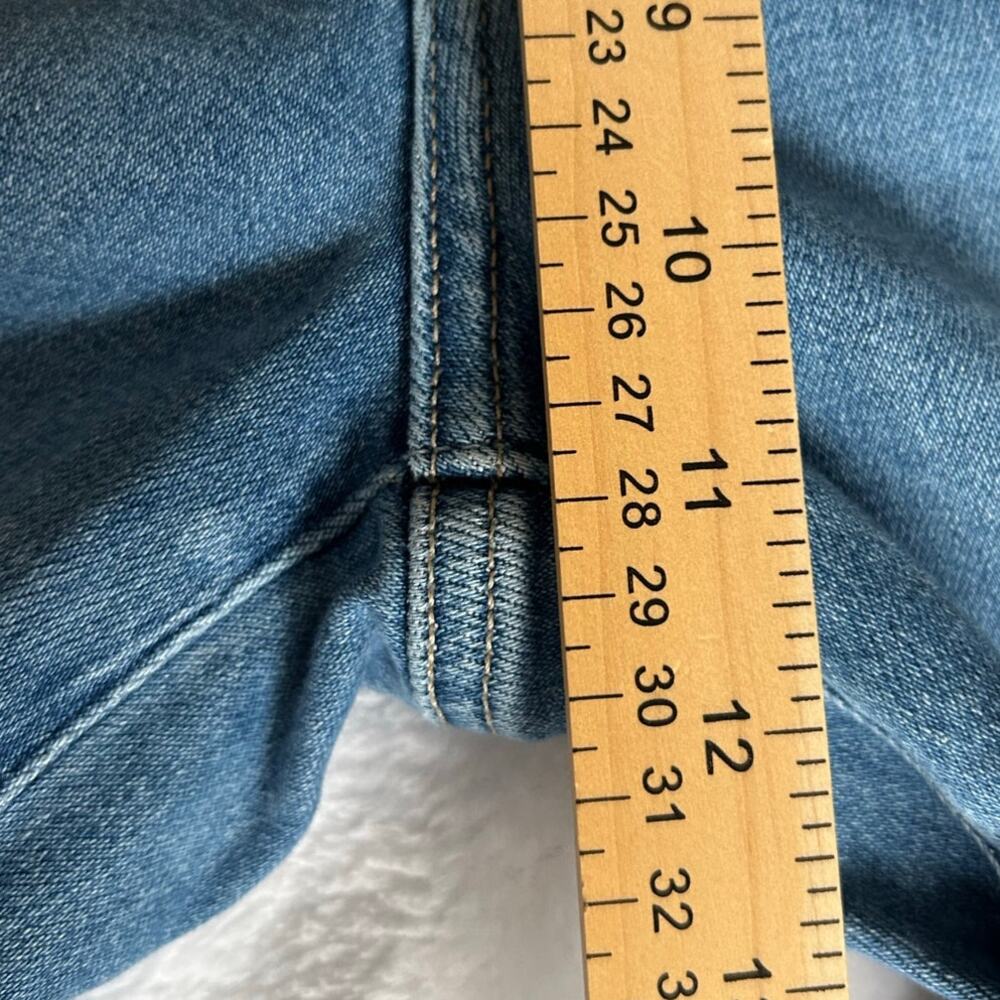 PAIGE Anessa High-Rise Crop Wide-Leg Jeans size 28 - Picture 7 of 10